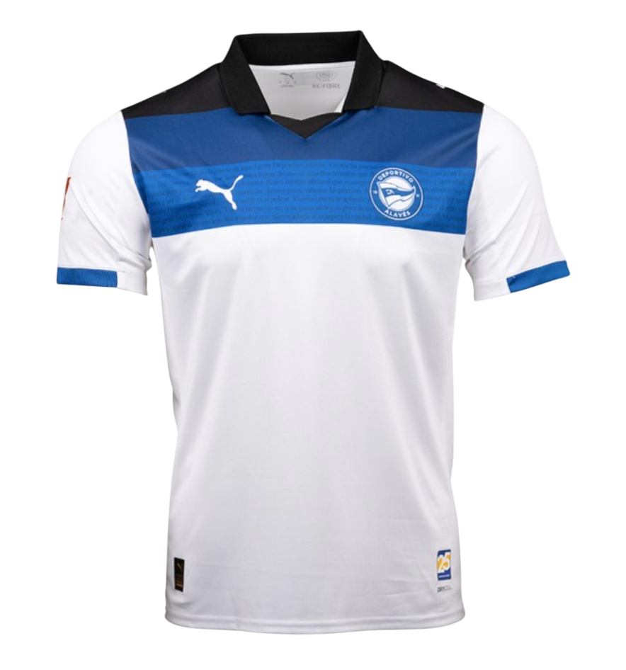 Camiseta Alavés 25-26 2ª equipación sin sponsor